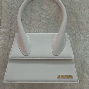 Le Grand Chiquito-Brand New Jacqemus purse-white